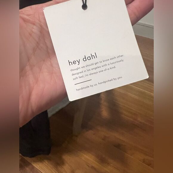 Bella Dahl Black Button-up Romper size Small NWT - Picture 6 of 11